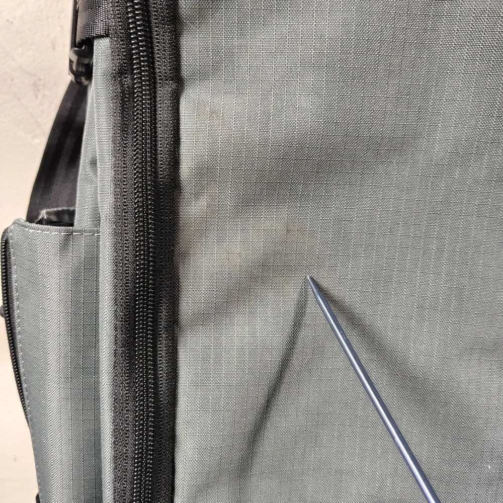 Bange Business Laptop Backpack 40L Gray Ripstop Travel Bag Packing Cubes